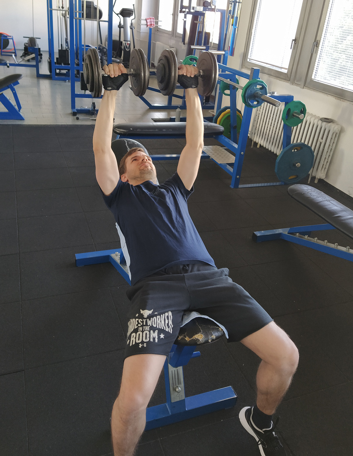 Mens sana in corpore sano: Jozef goes to the gym 3-4 times a week